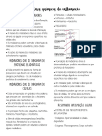 Mediadores Químicos Da Inflamação