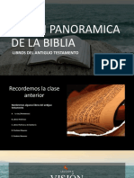 Reeducandonos y Conociendo A Jesus Lección 9 (Vision Panoramica de La Biblia Segunda Parte)