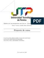 Informe 1 Diseño de Transmisiones Mecanicas