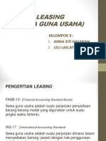 LEASING SEBAGAI ALTERNATIF PEMBIAYAAN