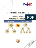 SHS STEM Bio1 Q1 Week 4 Module 7 Mitosis and Meiosis 2