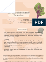 Metode Analisis Hormon Tumbuhan