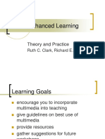 Media Enhanced Learning: Theory and Practice