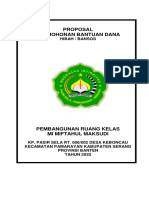 Proposal Permohonan Bantuan Dana: Hibah / Bansos