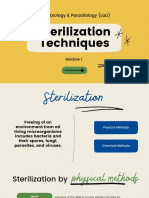 Microbiology & Parasitology (Lab) : Sterilization Techniques