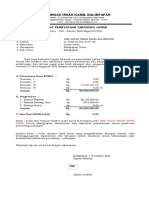 Format Surat Pernyataan Tanggung Jawab Dana BOSDA TW 3 2021