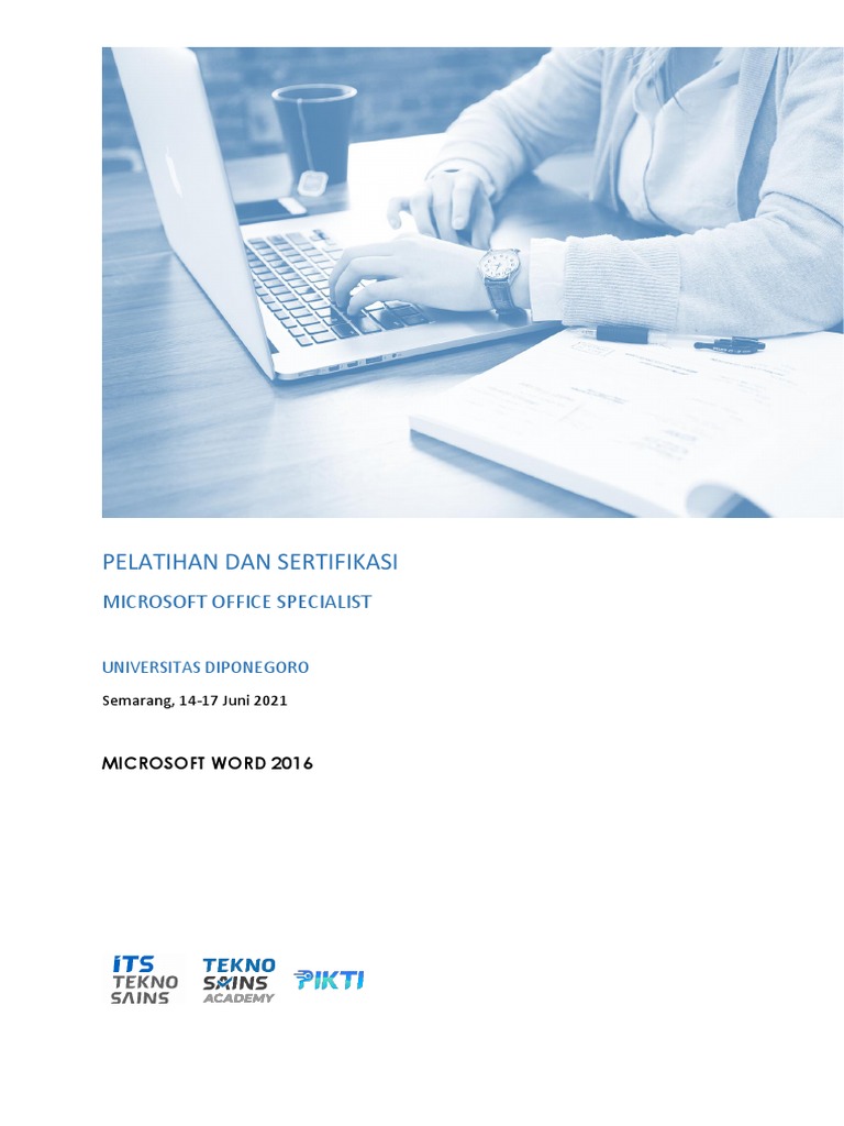 Pelatihan dan Sertifikasi Microsoft Office Specialist 2016 | PDF ...