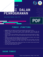 Kuliah 9 & 10 Pemrograman TKL - Anisa