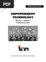 Empowerment Technology 11 Q1 Mod2