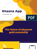 Khazna App: Start Saving With Gold Today!