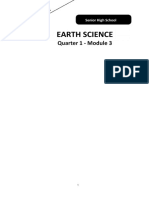 Earth Science: Quarter 1 - Module 3
