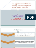 Amlodipine in hypertension