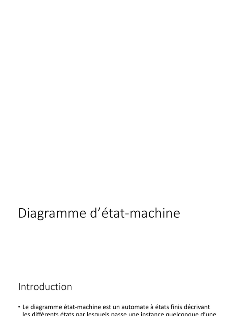 Diagramme d'État-Machine en C | PDF | Informatique
