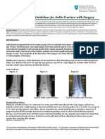 PT Guidelines Ankle Fracture With ORIF Final