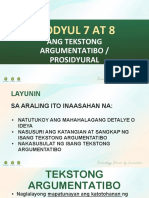 1 (M4-MAIN POWERPOINT) Pagbasa at Pagsusuri NG Iba't Ibang Teksto - 1