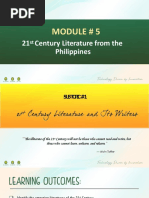 (M5 MAIN) 21st Century Literature From The Philippines