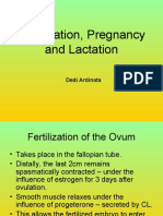 Fertilization, Pregnancy and Lactation: Dedi Ardinata