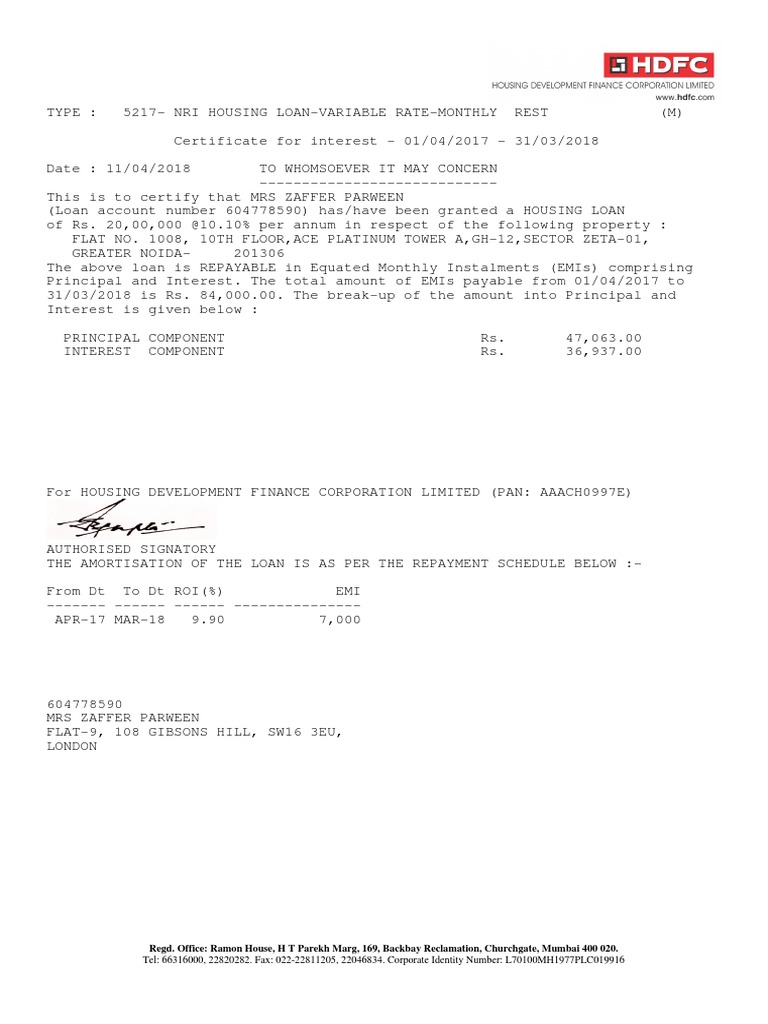 loan-certificate-from-hdfc-pdf