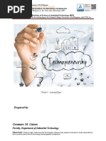 Activity 4 - Technopreneurship