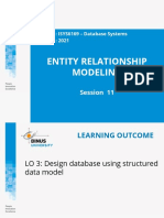 20210711060257D3408 - ISYS6169 Session 11 Entity Relationship Modeling