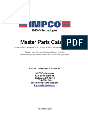 Impco CB-30177 Vaporizer - Carb & Turbo