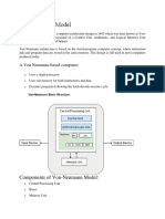 VonNeumann Architecture