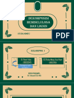 Kelompok 1-Ppt 2 Dekomposisi Hemiselulosa Dan Lignin-Uts Mikrobiologi Tanah-Dikonversi