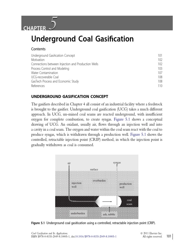 Underground Coal Gasification Overview | PDF | Gasification | Coal