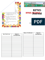 New RPMS Journal (Deped Tambayan)