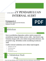 PTM 4 Survey Audit Internal