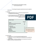 5.2 - Accounting For Production Losses (Product Costing) Increased Units