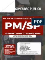 Concurso PM-SP para Soldado QPPM