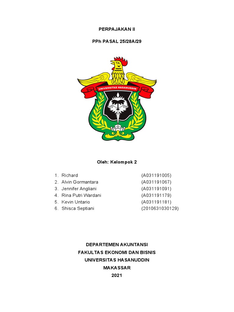 Kelompok 2-PPh Pasal 25 - 28A - 29 | PDF