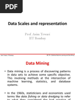 Data Scales and Representation: Prof. Asim Tewari IIT Bombay