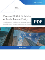 IESBA Proposes Revisions to PIE Definition