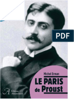Michel ERMAN - LE PARIS DE PROUST-ALEXANDRINES EDITIONS (2015)