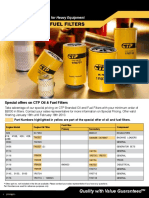 CTP Engine Oil & Fuel Filters: New CTP Replacement Parts For Heavy Equipment