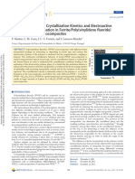 Correlation Between Crystallization Kinetics and Electroactive