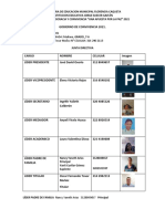 Pacto de Aula GOBIERNO DE CONVIVENCIA 2021