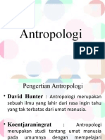 Antropologi minggu 1