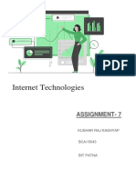 Internet Technologies Registration Form