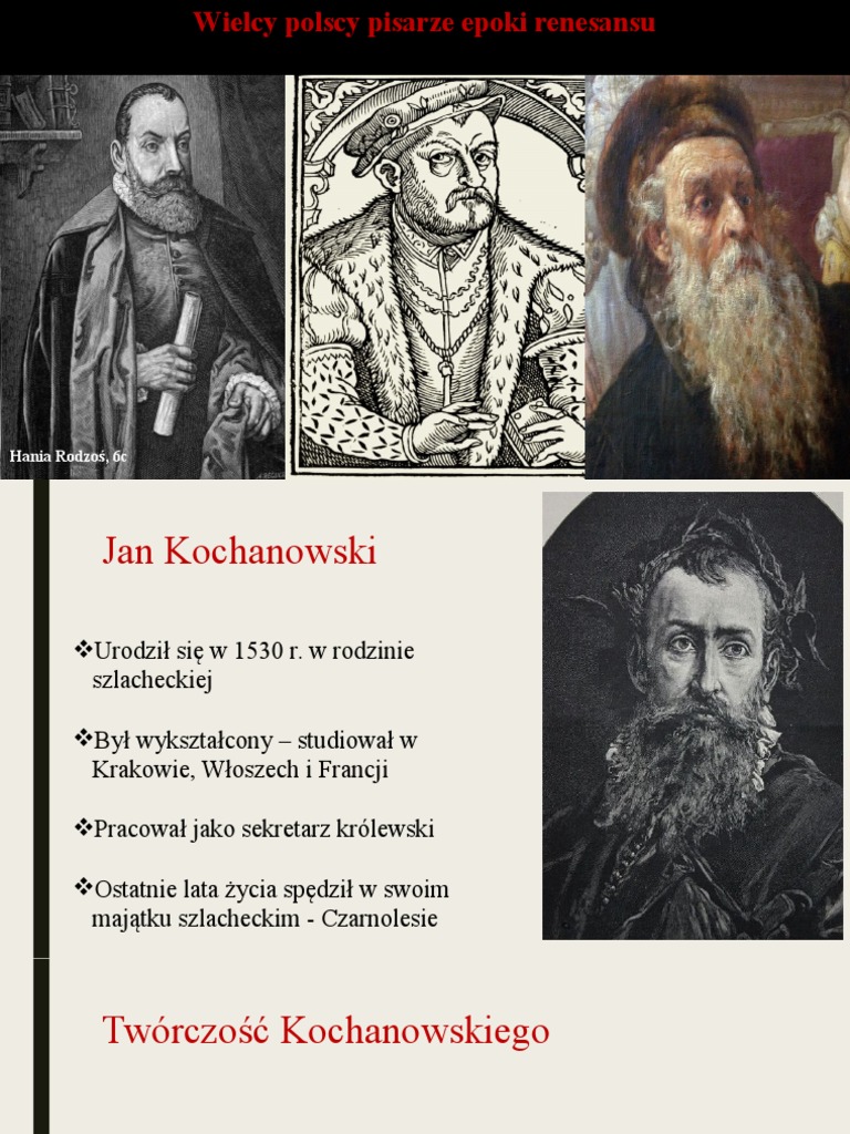 Dlaczego Xvi Wiek Nazywany Jest Złotym Wiekiem Kultury Polskiej Złoty Wiek Kultury Polskiej | PDF
