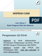 Inspeksi CUKB - Drs Hary Wahyu T