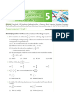 Ratio, Proportion, and Variations: Commercial Mathematics Assessment Test