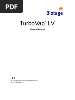 TurboVap LV Users Manual