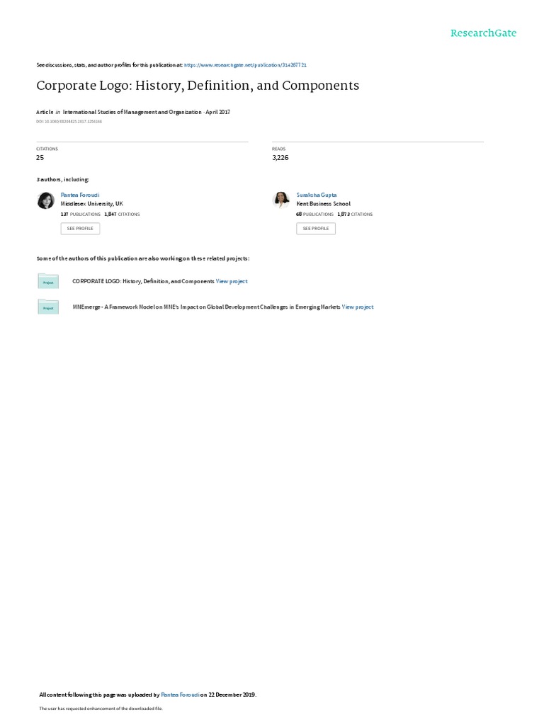 Corporate Logo History, Definition, and Components International