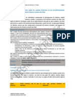 Investigación Sobre Los Sujetos Históricos en Las Transformaciones Sociales y Económicas de La Historia Reciente de Chile