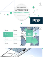 Business Application Presentation Template