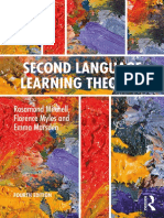 Second Language Learning Theories (4th Ed, Mitchell Et Al)