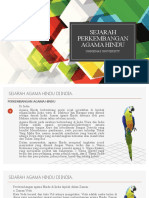 Sejarah Perkembangan Agama Hindu